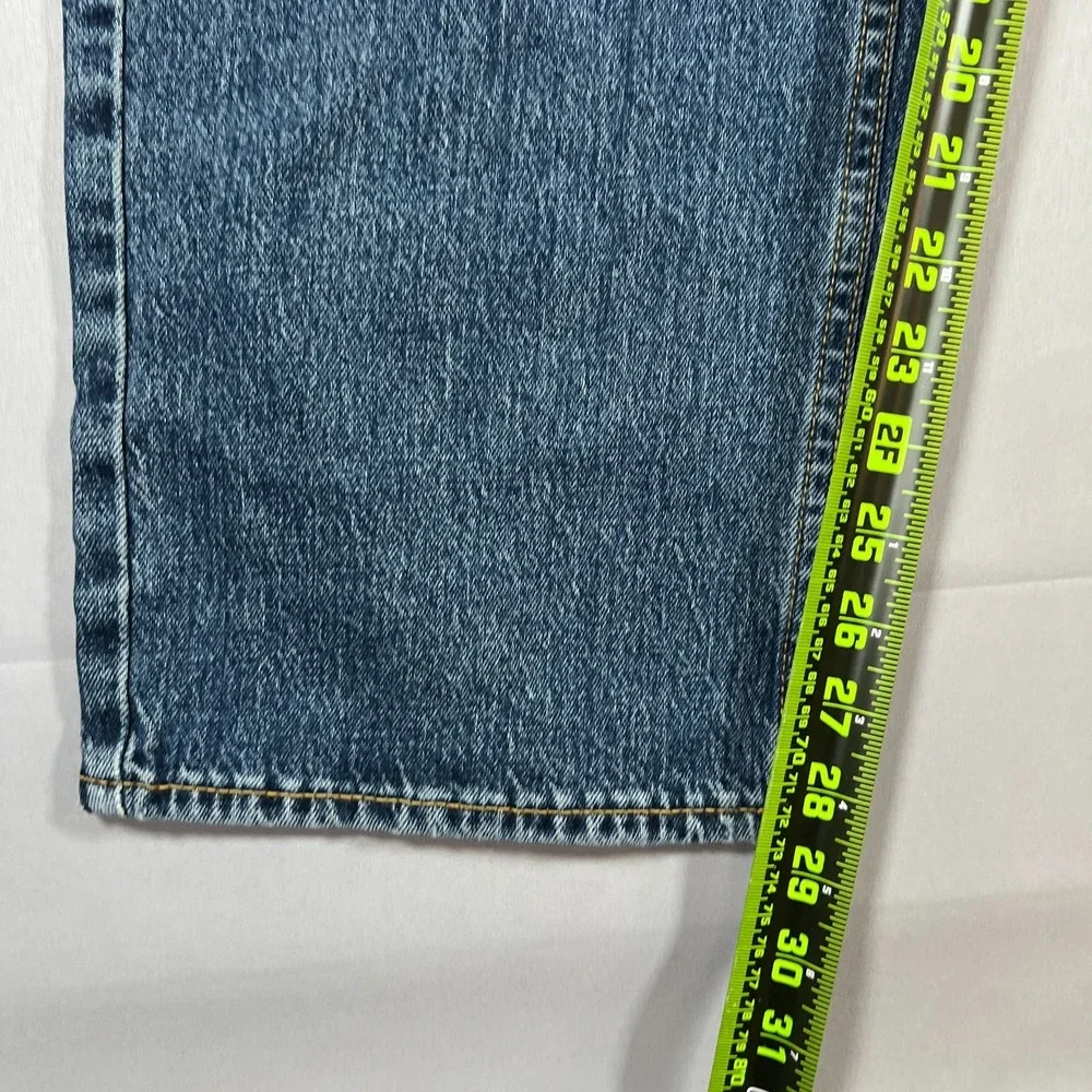 Goodfellow & Co Straight Leg Jeans Mens 36X30 Blue Denim Total Flex Relaxed Fit
